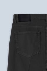 PANTALONI 5 TASCHE IN BULL NERO