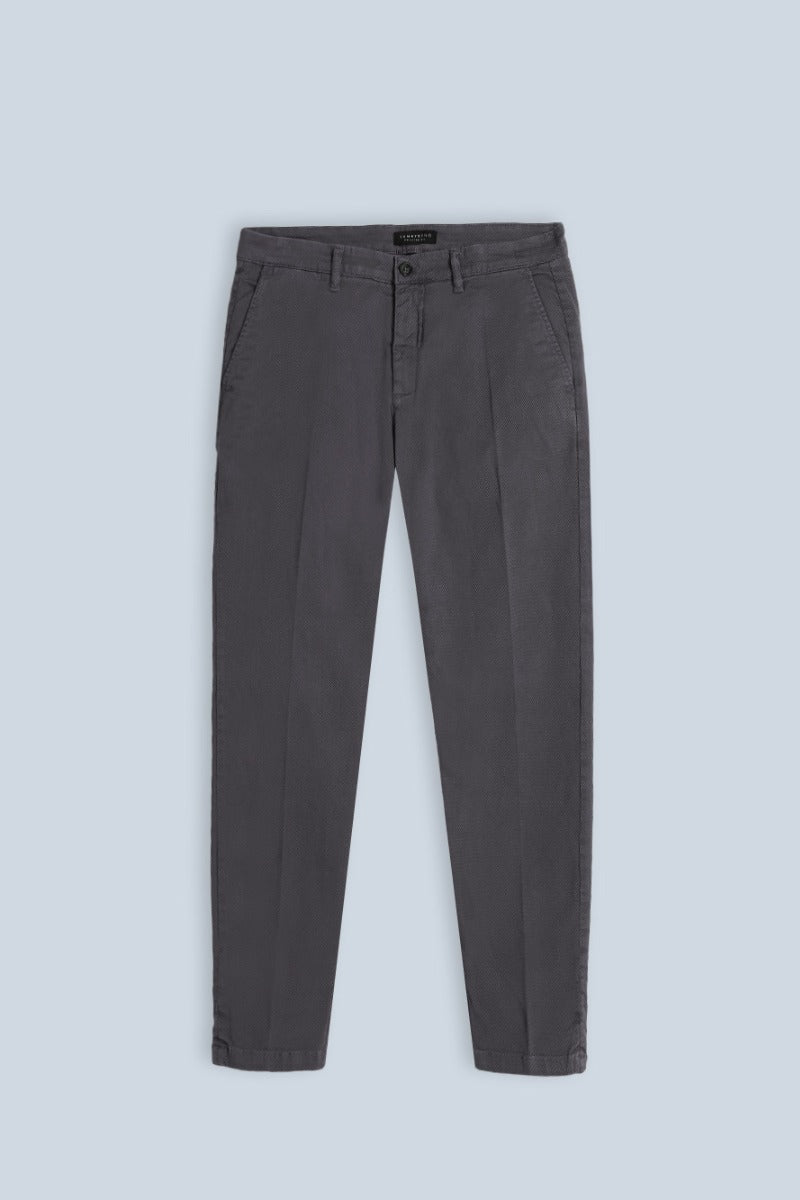 PANTALONI CHINOS GRIGIO SCURO