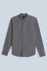 CAMICIA IN FLANELLA LEGGERA GRIGIO