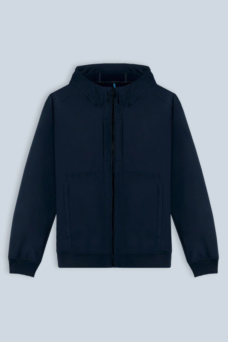 GIUBBOTTO IN SOFTSHELL BLEU - Sonnybono