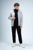 GIUBBOTTO IN SOFTSHELL GRIGIO CHIARO - Sonnybono