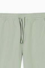 BERMUDA JOGGER CON COULISSE SALVIA