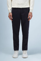 PANTALONI JOGGER CON TASCONI BLEU