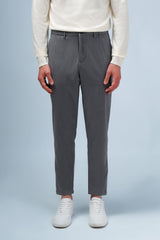 PANTALONI JOGGER CON TASCONI M GRIGIO