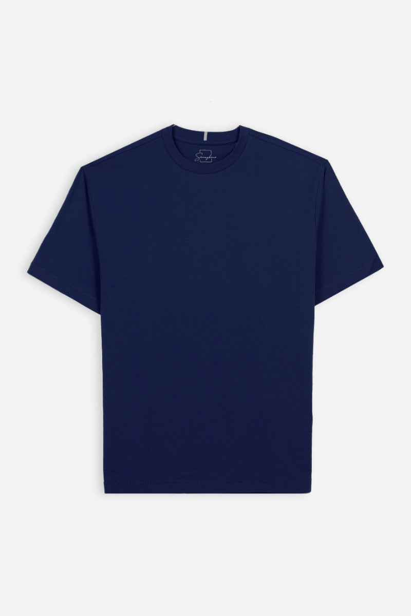 T-SHIRT BASIC BLEU