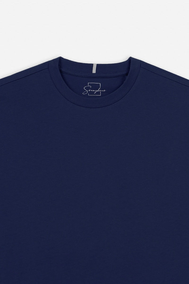 T-SHIRT BASIC BLEU