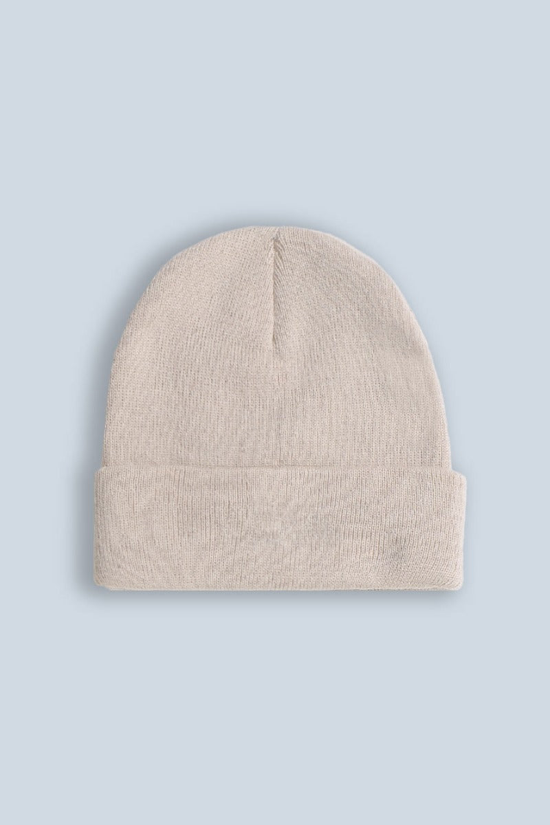 CAPPELLO CON RISVOLTO M-BEIGE