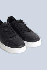 SNEAKERS IN ECOPELLE NERO