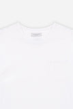 T-SHIRT GIROCOLLO CON TASCHINO BIANCO - Sonnybono