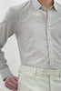 CAMICIA COTONE SLUB BEIGE