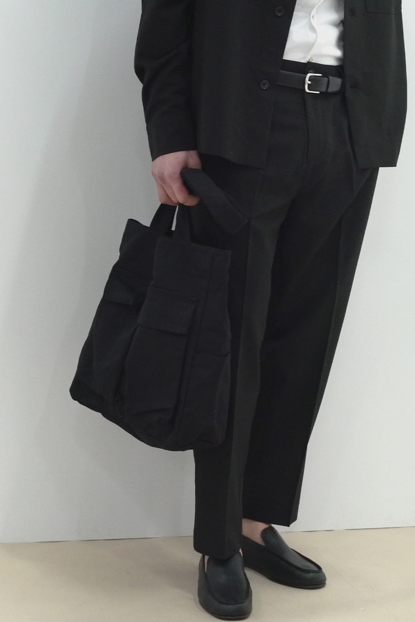 PANTALONE JOGGER MORBIDO NERO