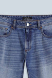 JEANS SLIM CROPPED INDACO - Sonnybono