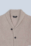 CARDIGAN COLLO SCIALLATO SASSO - Sonnybono