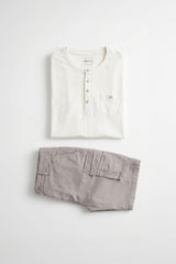 T-SHIRT + BERMUDA