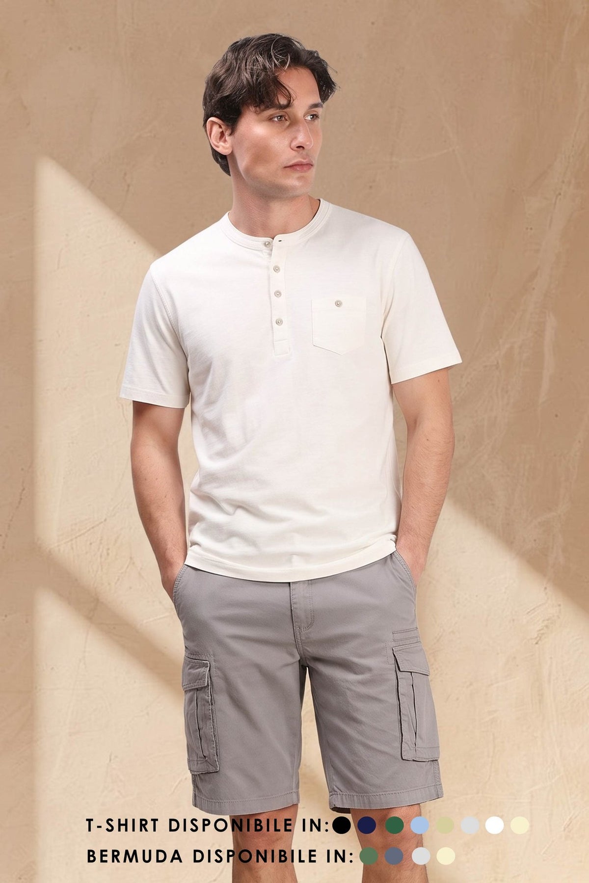 T-SHIRT + BERMUDA
