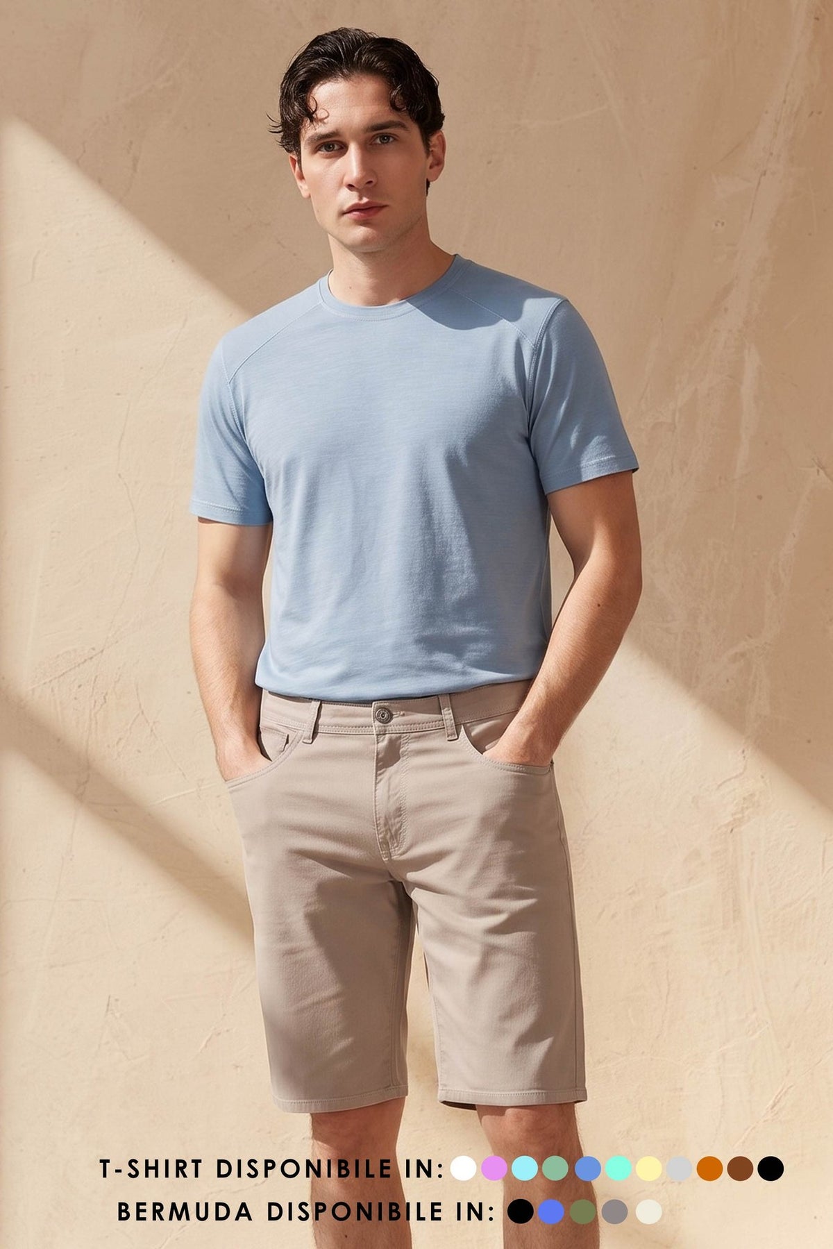 T-SHIRT + BERMUDA