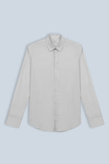 CAMICIA STRETCH BASIC GRIGIO GHIACCIO