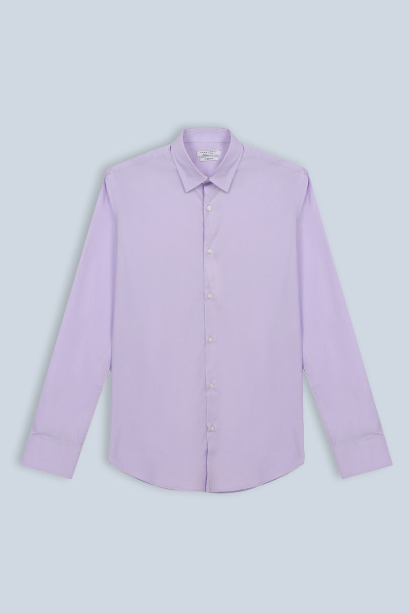 CAMICIA STRETCH BASIC GLICINE