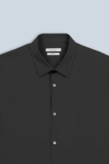 CAMICIA STRETCH BASIC NERO