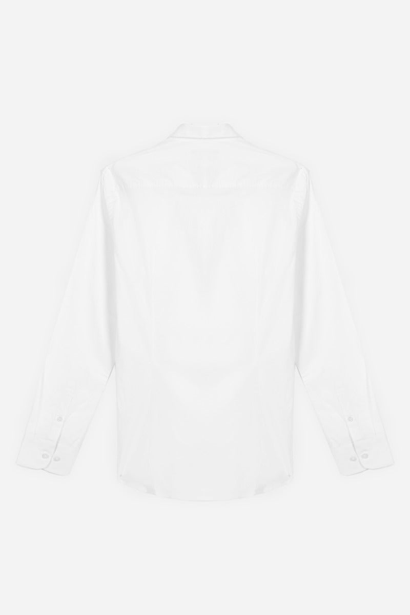 CAMICIA STRETCH BASIC BIANCO