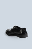 SCARPA STRINGATA FRANCESINA CON CODA DI RONDINE NERO - Sonnybono