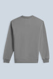 FELPA GIROCOLLO CON STAMPA 3D COMFORT FIT GRIGIO - Sonnybono