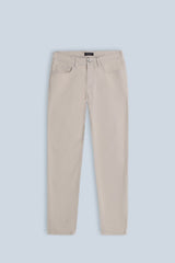 PANTALONI 5 TASCHE GABARDINA COMFORT BEIGE