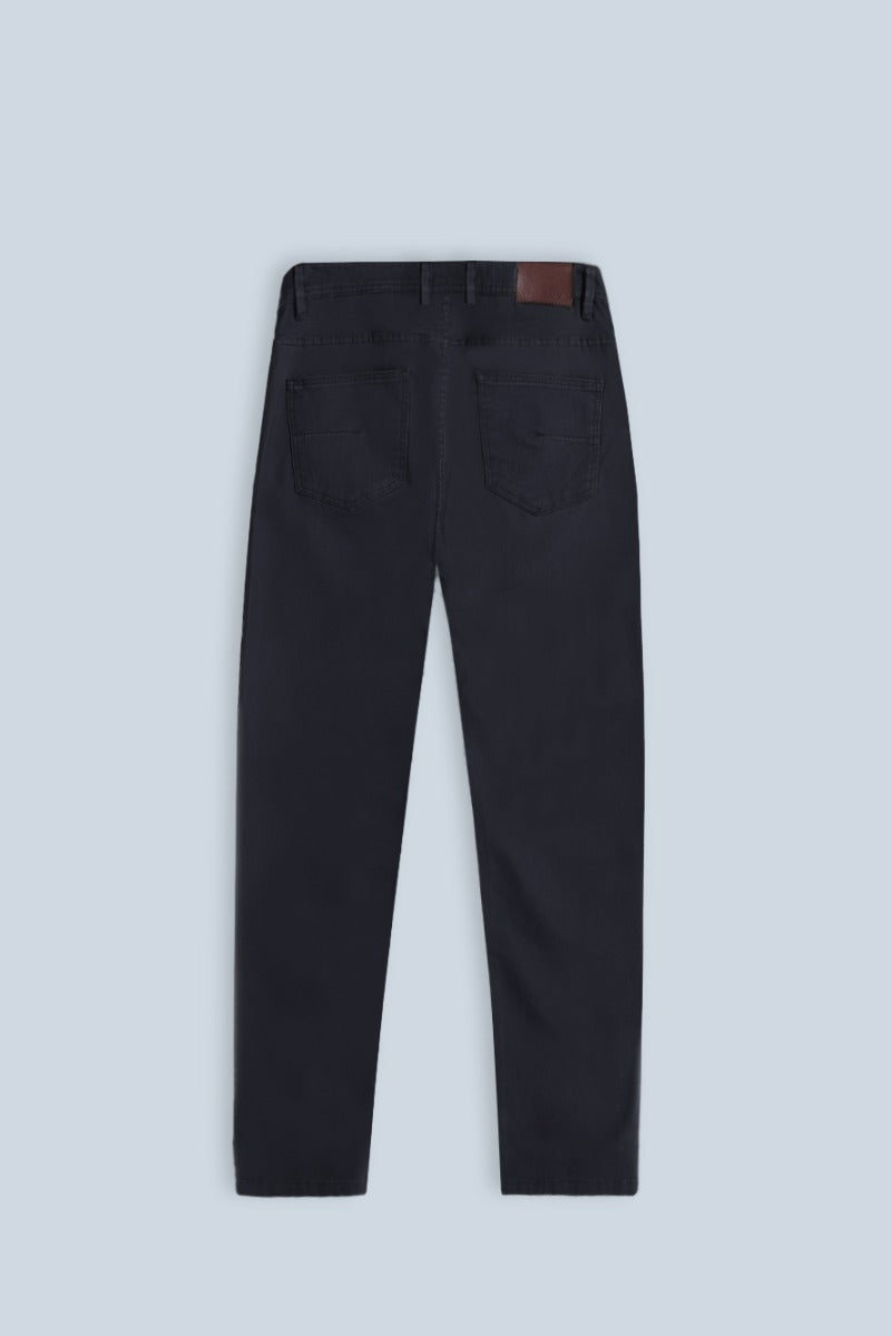 PANTALONI 5 TASCHE GABARDINA COMFORT BLEU