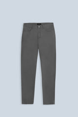 PANTALONI 5 TASCHE GABARDINA COMFORT GRIGIO SCURO