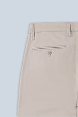 PANTALONI CHINOS COMFORT IN GABARDINA BEIGE