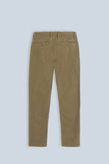 PANTALONI CHINOS COMFORT IN GABARDINA BISCOTTO