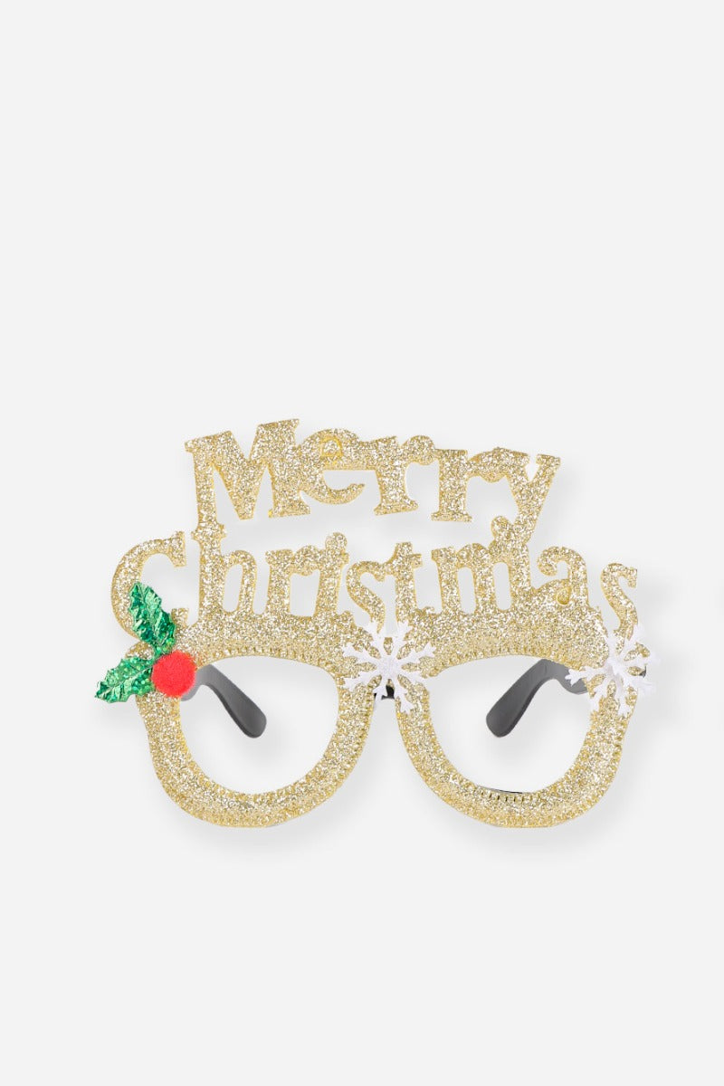 OCCHIALI NATALIZI ORO