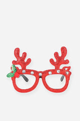 OCCHIALI NATALIZI ROSSO