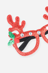 OCCHIALI NATALIZI ROSSO